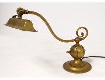 Table lamp boat desk bronze gilded brass marine decoration XIXth