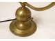 Table lamp boat desk bronze gilded brass marine decoration XIXth