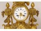 Gilt bronze clock Allegory Arts Music Book Napoleon III XIXth century