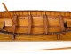 Model whaling boat oars collection showcase nineteenth century