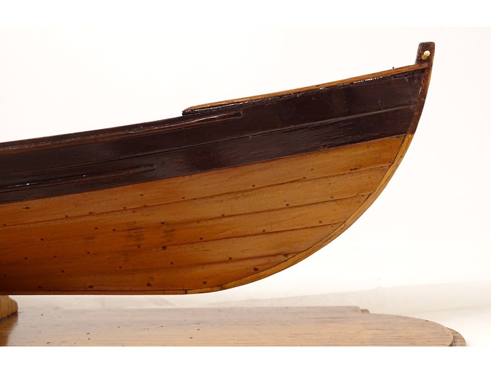 Maquette Bateau En Bois : Baleinière à L'échelle 1/120, D'occasion