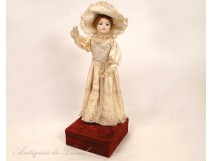 Automaton doll dress Silk and Lace 20th