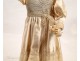 Automaton doll dress Silk and Lace 20th