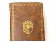 Secret cache book Of Christian Perfection leather coat of arms XVIIIth century
