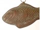 Cake mold chocolate copper fish kitchen copper antique nineteenth century