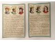 Lot 14 cards History of the Kings of France Clovis Valois Louis XIV XIXth