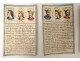 Lot 14 cards History of the Kings of France Clovis Valois Louis XIV XIXth