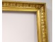 Gilded stucco wood frame palm leaf frieze 1st Empire 19th century