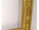 Gilded stucco wood frame palm leaf frieze 1st Empire 19th century