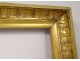 Gilded stucco wood frame palm leaf frieze 1st Empire 19th century