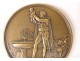 Bronze medal portrait Napoleon I Baptism King Rome 1811 Andrieu XIXth