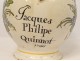 Patronymic pitcher earthenware South West Jacques Philippe Quinnot 1786 XVIIIth