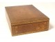 Office box letters golden leather iron Nanpon Faubourd St Honoré Paris XIXth