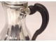 Jug coffee maker tripod sterling silver Germany foliage PB 1068gr nineteenth