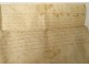 Letter Patent Louis XIV king France Navarre 1680 seal Hagueneau Alsace