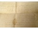 Letter Patent Louis XIV king France Navarre 1680 seal Hagueneau Alsace