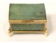 Small box stingray box in gilded brass XIXth century