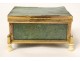 Small box stingray box in gilded brass XIXth century