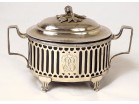 Louis XVI solid silver sugar bowl Farmers General Paris Leguay XVIIIth
