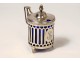 Louis XVI mustard pot in sterling silver Farmers General Paris Leguay XVIIIth