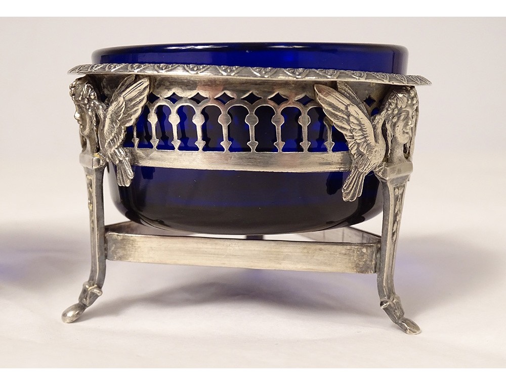 Salière Poivrière Métal Argenté Salière Poivrière Métal Argenté