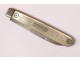 Small folding knife mother of pearl sterling silver English Souvenir XIXth century