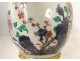 Chinese porcelain vase lamp branches flowers cherry trees Kangxi eighteenth