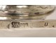 Pair of sterling silver candlesticks Poland Warsaw Szmul Szkarlat 742gr XIXth