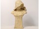 Terracotta sculpture bust woman Austria taste Goldscheider Cherc nineteenth