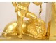 Pendulum Empire bronze Triumphant love lion Who Could Resist me XIXth