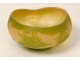 Emile Gallé glass paste vase cut Art Nouveau ivy leaves late 19th century