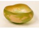 Emile Gallé glass paste vase cut Art Nouveau ivy leaves late 19th century
