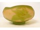 Emile Gallé glass paste vase cut Art Nouveau ivy leaves late 19th century