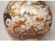 Pair of large Imari porcelain vases Japan dragon phoenix gilding XIXth century