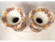 Pair of large Imari porcelain vases Japan dragon phoenix gilding XIXth century