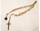 Community rosary cross crucifix Christ rosary Marie St Augustin XIXth