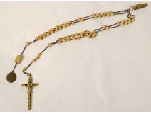 Community rosary cross crucifix Christ rosary Marie St Augustin XIXth