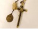 Community rosary cross crucifix Christ rosary Marie St Augustin XIXth