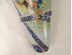 2 faience flower cones Quimper Porquier-Beau XIXth