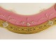 Decorative porcelain plate Le Rosey Paris monogram music XIXth
