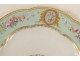 Decorative porcelain plate Le Rosey Paris monogram music XIXth