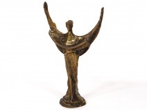 Bernard Jobin bronze sculpture goddess Demeter 257/500 20th century