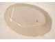 Oval dish earthenware fish trompe-l&#39;oeil Léon Brard School Tours XIXth