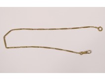 Watch chain solid gold 18 carats head eagle 13gr jewel 20th century