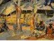 HSP Painting Scene Market Africa Rwanda André Hallet 20th