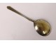 Small solid silver spoon blue enamel Denmark PB 17gr 20th century