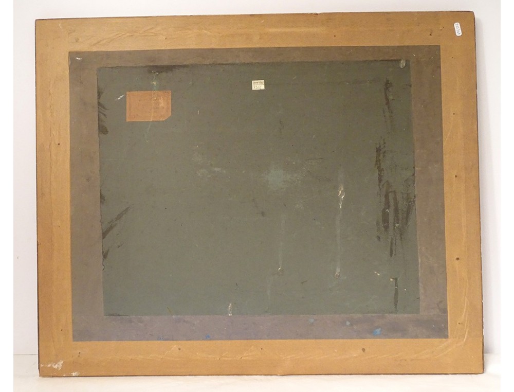 Aquarelle Marine Encadrée – Bateaux Bord De Mer – Cadre Bois 18x22 Cm