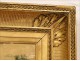 HSP River Village Landscape Framework golden stuccoed 19th