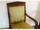 Pair of mahogany armchairs with Jacob palmettes I Empire 19th century