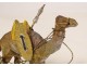 Small lead sculpture Nuremberg character orientalist camel nineteenth